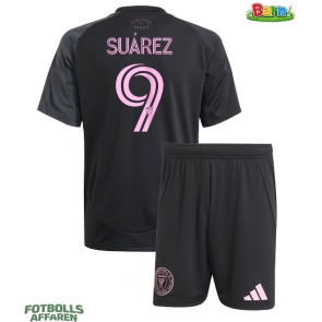 Inter Miami Luis Suarez #9 Bortaställ Barn 2025-26 Kortärmad (+ Korta byxor)